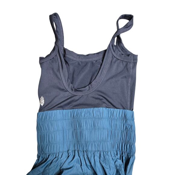 Free People Way Home Noiseless Wpmen's Blue Jumpsuit Size: S - Picture 5 of 7